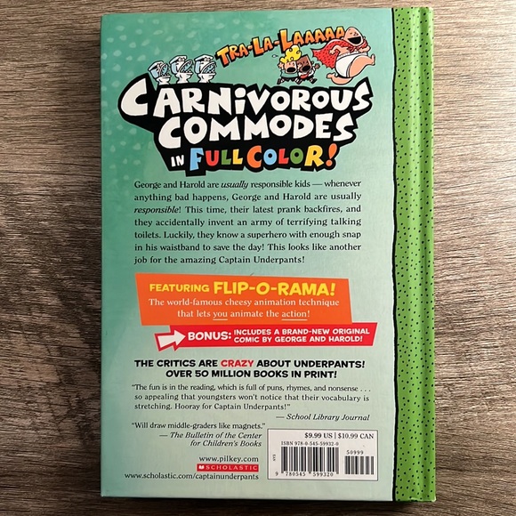 “Captain Underpants” Hardback Full Color Book Set - Picture 7 of 13
